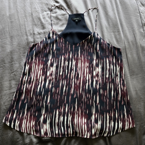 RW&CO. Patterned Racer Back Tank Size L - Like New! - Picture 1 of 11